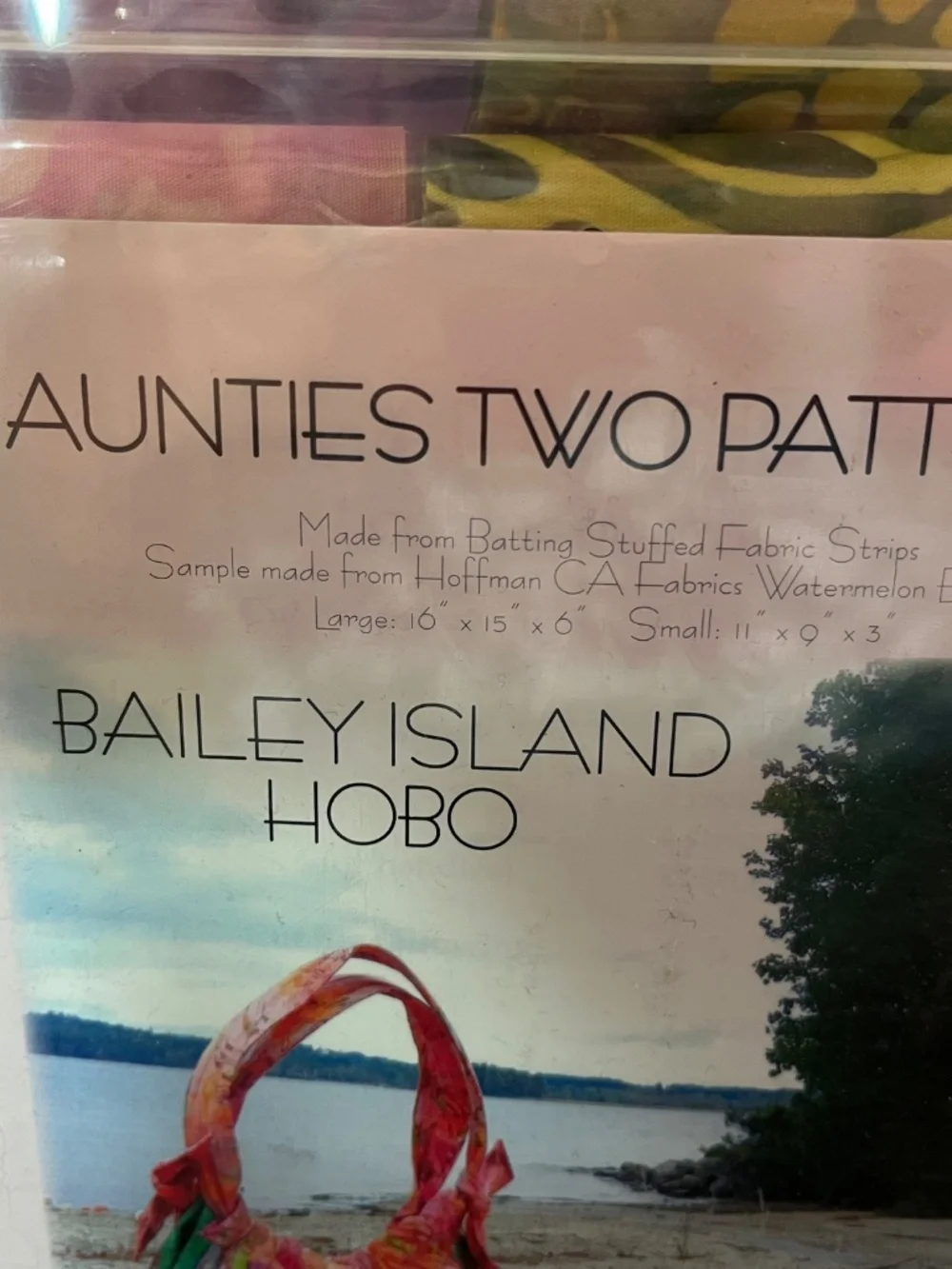 Bailey Island Hobo Bag complete sewing kit